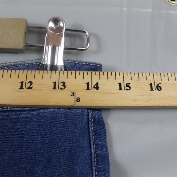 We The Free People Jeans Womens 28 Just Float On Flare Bell Bottom Festival Boho - Picture 9 of 15